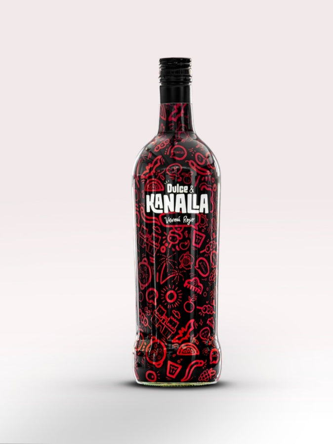 Kanalla Sweet Red Vermouth 1L - Artisanal Vermouth with Fresh