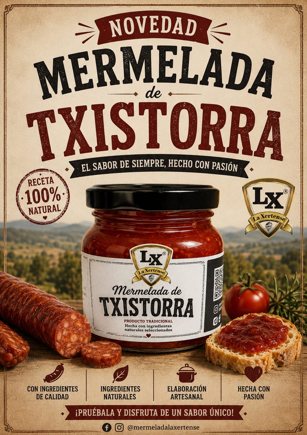 Mermelada de Chistorra Gourmet 400 gr