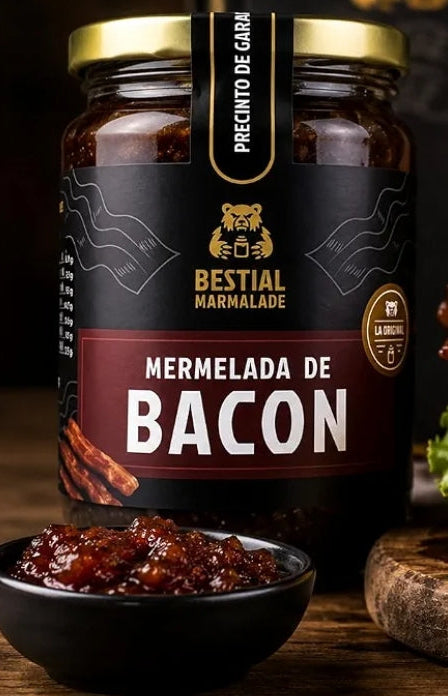 Mermelada de bacon 625 g Bestial Mermelade 