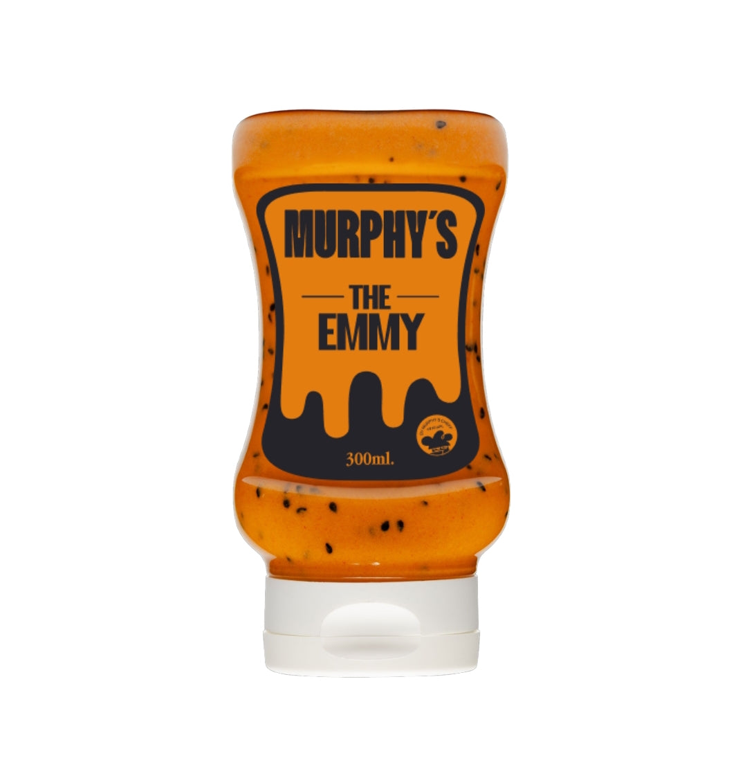 Salsa Emmy Salsa_Emmy_300_ml_The_Champions_Burgernuevo formato de botella 300 ml