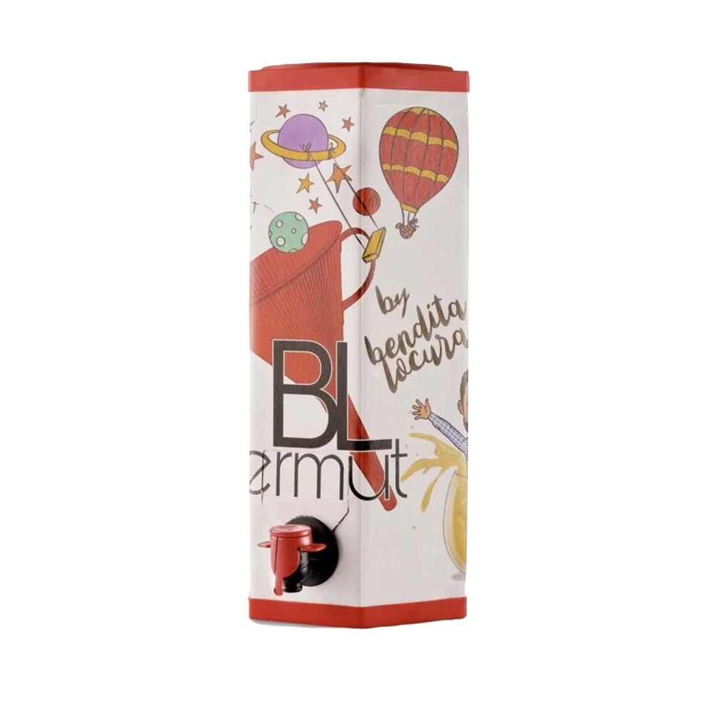 Vermut Rojo Bendita Locura Bag in Box 3 litros