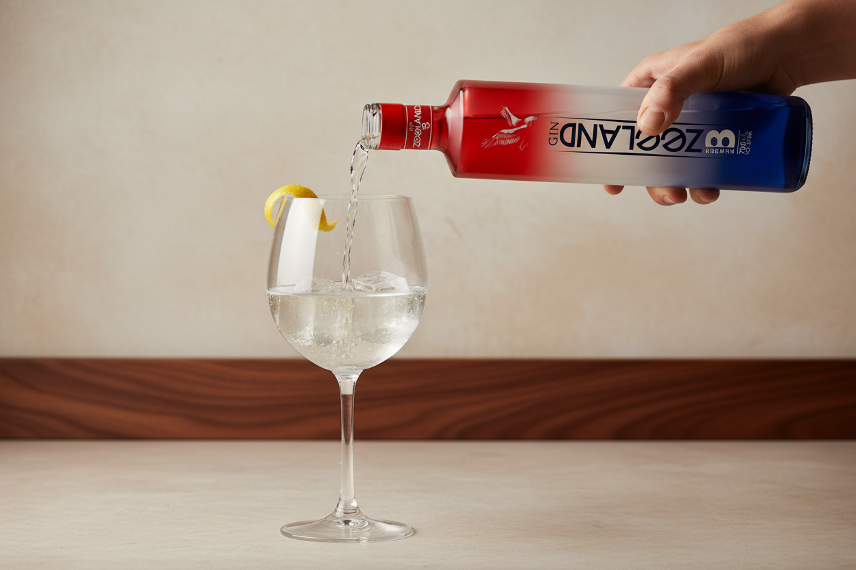 Copa con vermut y ginebra Zeeland
