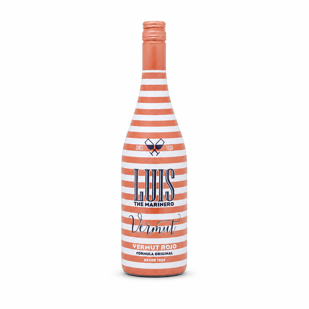 LUIS THE MARINERO RED VERMOUTH 75 cl | Aragonese Tradition, Unbeatable Price