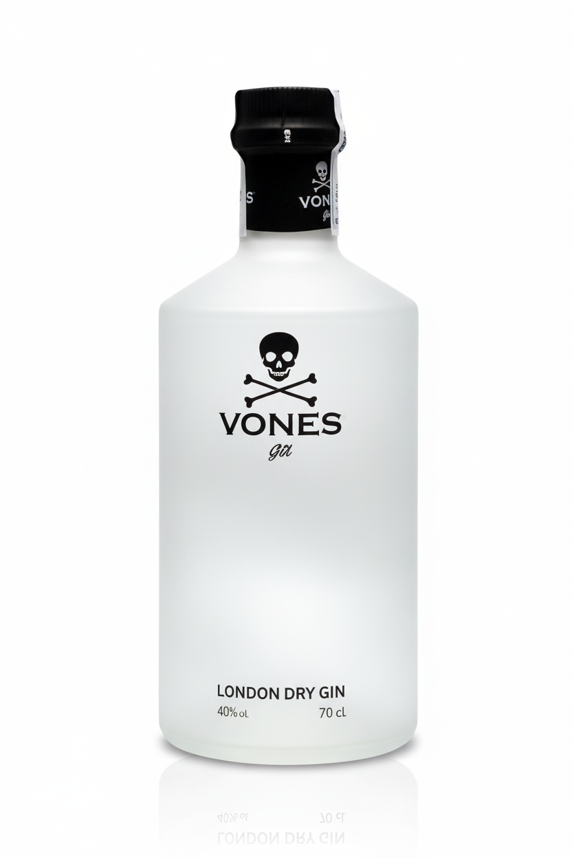 GINEBRA VONES DRY GIN LONDON 70 cl Vol. 40%