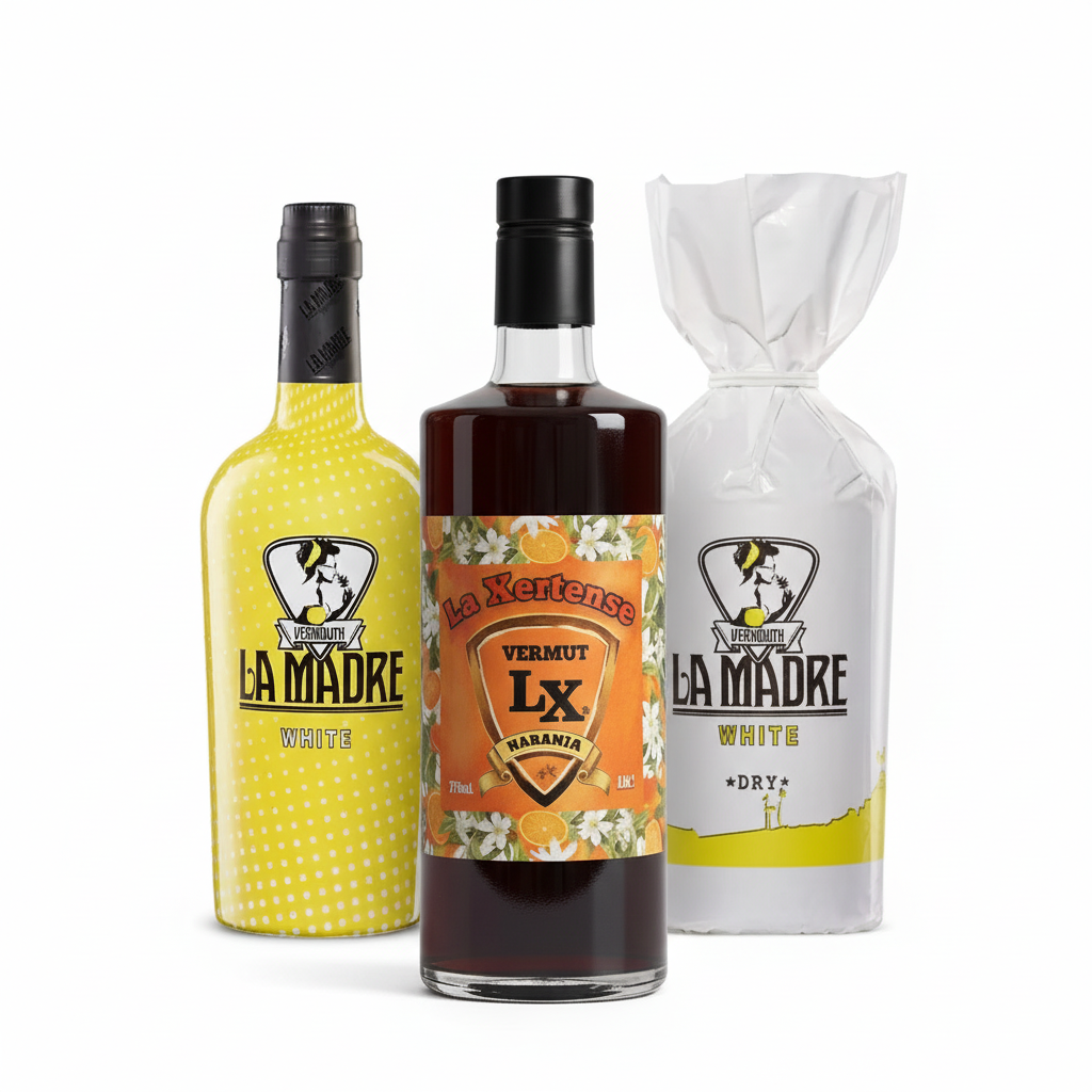 Pack La Madre Blanco y Xertense Naranja