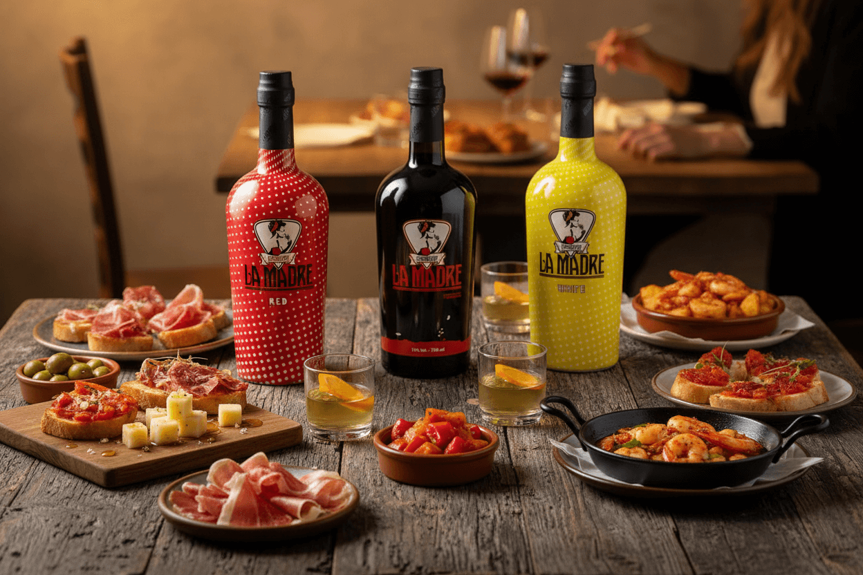 Pack La Madre - Rojo, Negro y Blanco