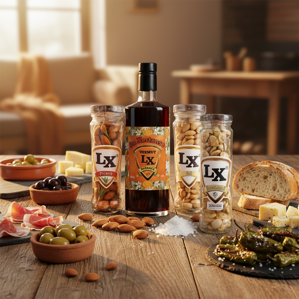 Pack Vermut Naranja y Almendras - Ambiente cálido