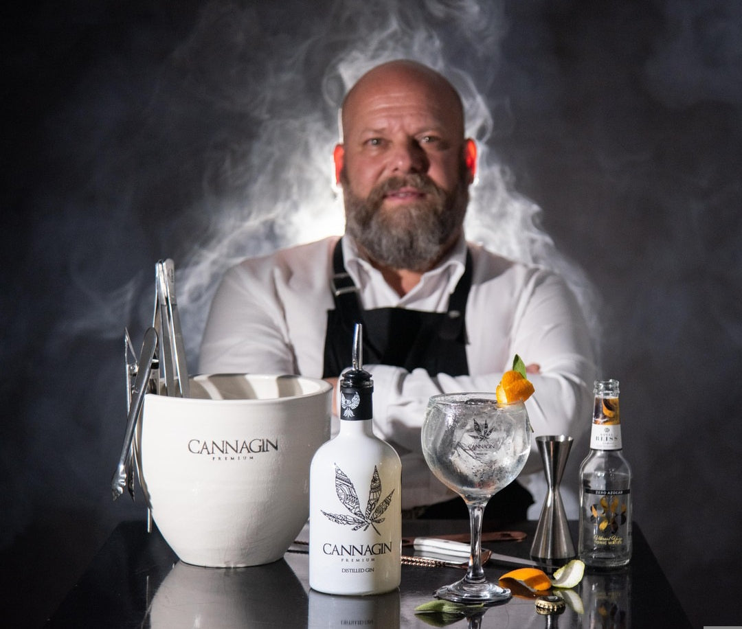 CANNAGIN PREMIUM Distilled Gin 70 cl Vol 38%