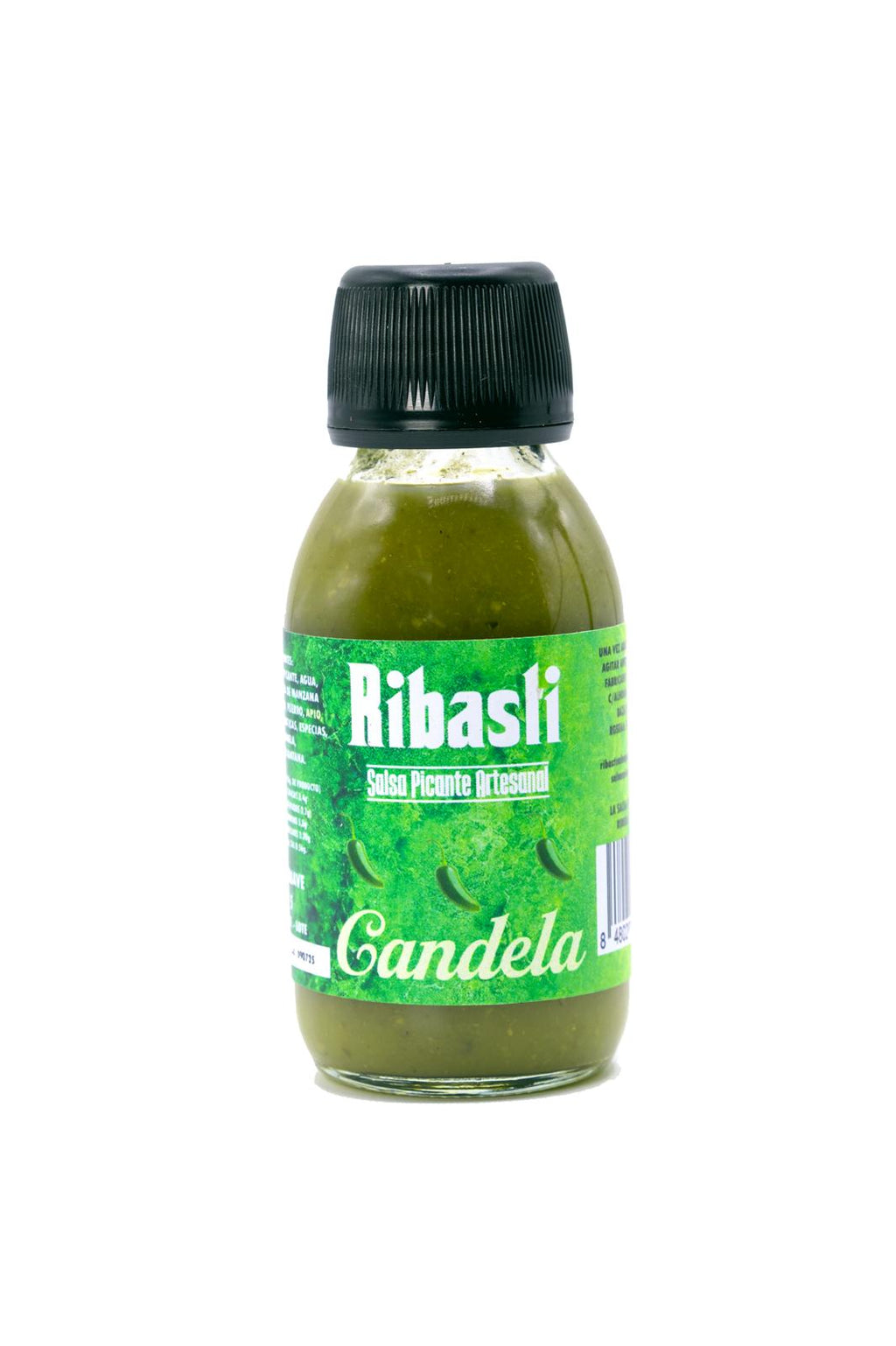 Salsa Picante Artesanal de Jalapeño Verde · Candela · Picor Medio-Bajo · 100ml