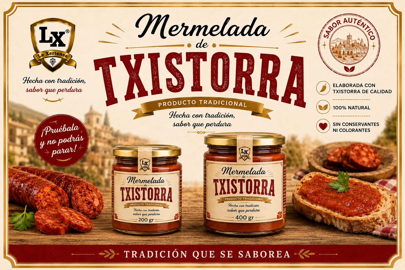 Mermelada de Chistorra Gourmet 400 gr