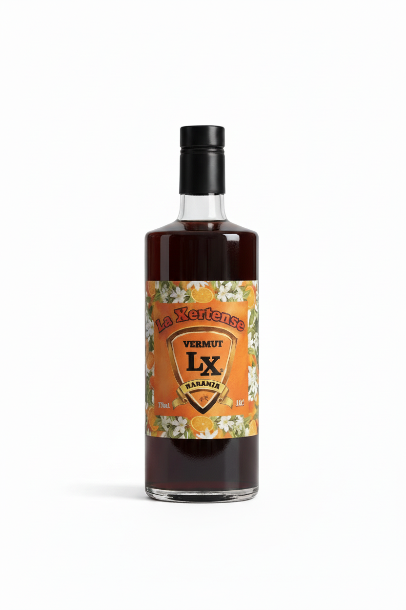 Vermut Rojo Jarabe de Palo - Fondo Limpio