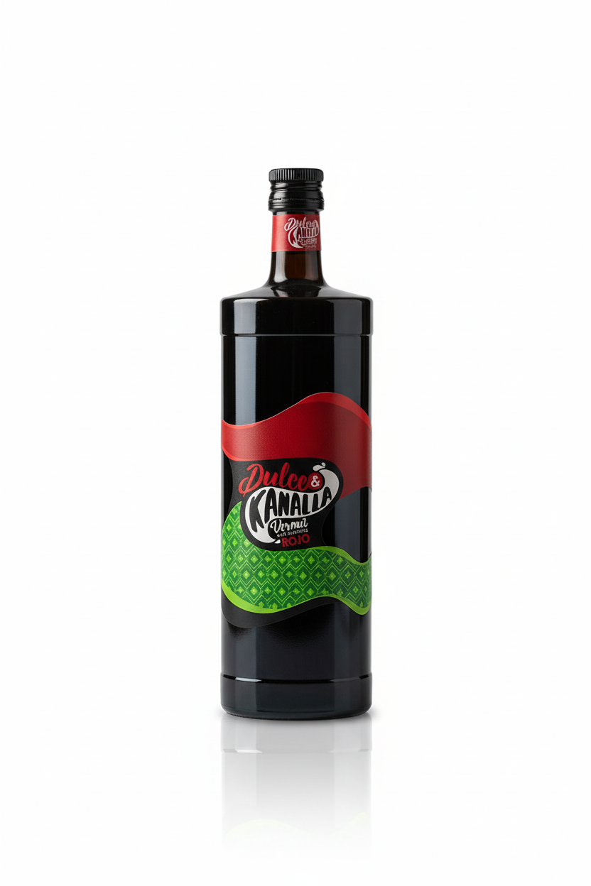VERMUT ROJO KANALLA 1L mejorado